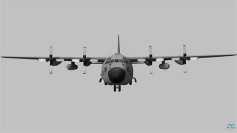 C-130H2 Hercules Featured Model | MVRsimulation