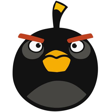 Angry Birds - Bomb (Black) - Super High Quality! by TomEFC98 on DeviantArt