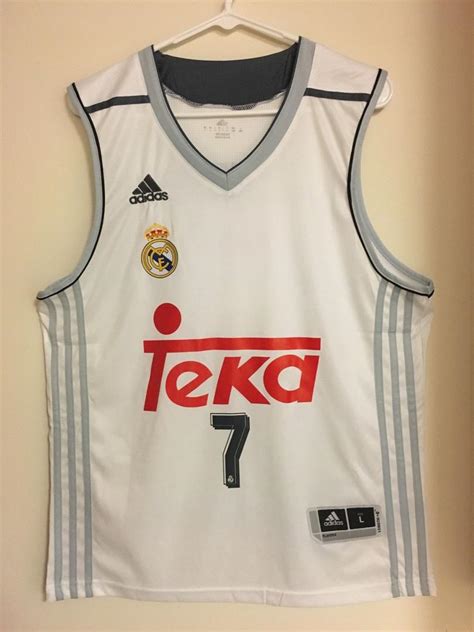 Luka Doncic Real Madrid Home Jersey 2015-2016 Rookie Year Size L Liga ...