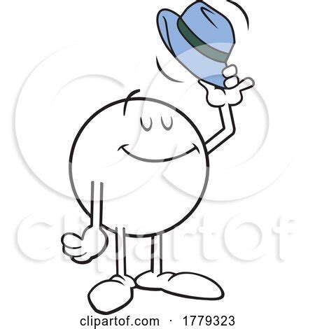 Cartoon Moodie Tipping His Hat by Johnny Sajem #1779323