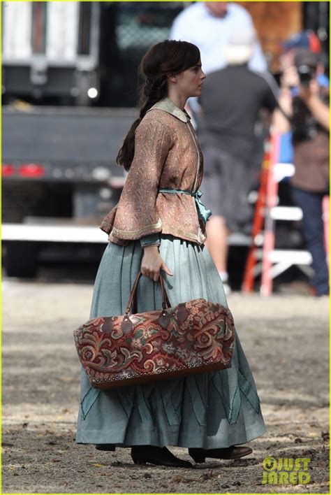 Full Sized Photo of emma watson little women set 02 | Emma Watson Dons Her Costume on 'Little ...