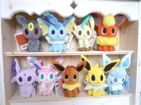 Pokemon Center Limited Eevee Collection 2015 Complete Set Mascot Plush Dolls | Pokemon, Plush ...