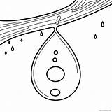 Rain Drop Coloring Page 57813 45736 sketch template