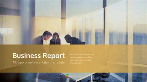 Business Report Easy PPT Template