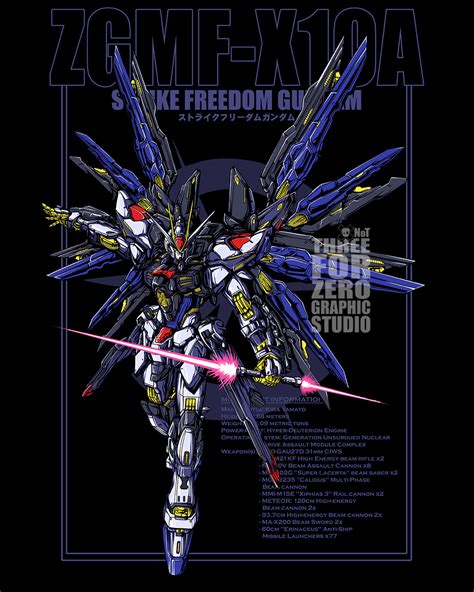 strike freedom gundam (1) | Images :: Behance