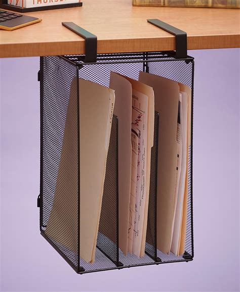 Space-Saving File Organizers | Hanging file organizer, Office ...