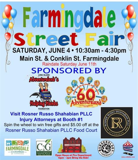 Upcoming Events in Farmingdale Village