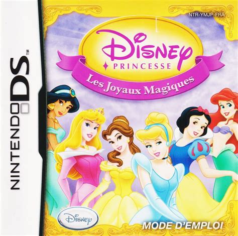 Disney Princess: Magical Jewels (2007) Nintendo DS box cover art - MobyGames