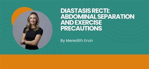 Diastasis Recti: Abdominal Separation and Exercise Precautions - Tri-Fit Murfreesboro