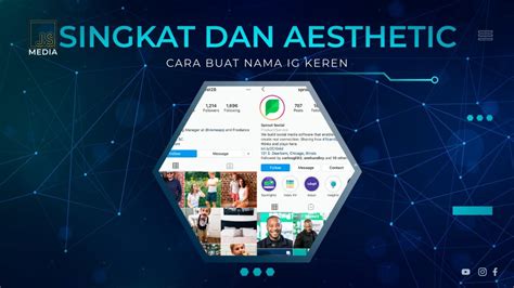 Cara Buat Nama IG Keren Singkat dan Aesthetic