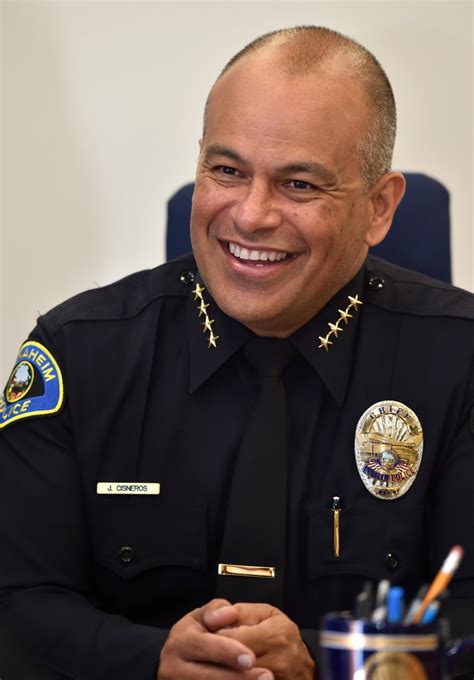 Anaheim’s new police chief Jorge Cisneros first had designs on a vastly ...