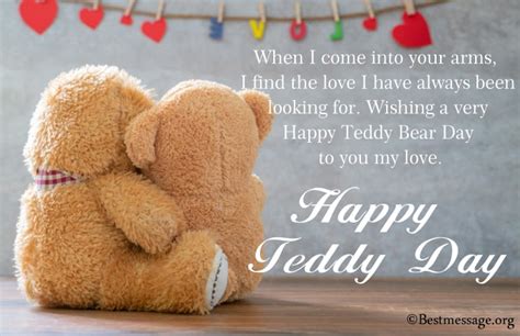 Happy Teddy Day Messages 2024: Teddy Bear Quotes, Wishes