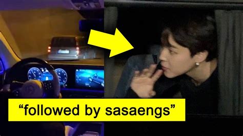 BTS' car accident caused by sasaengs who were following their car - YouTube