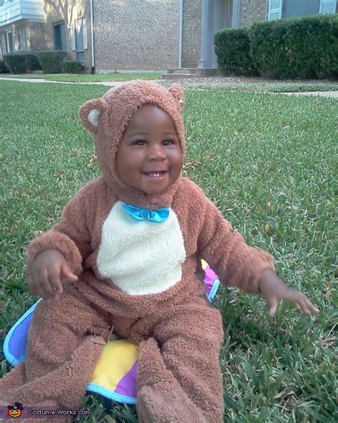 Cute Teddy Bear Baby Halloween Costume Idea