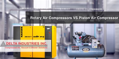 Rotary Screw vs Piston Air Compressors