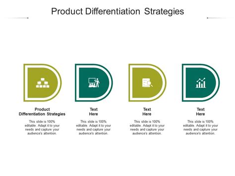 Product Differentiation Strategies Ppt Powerpoint Presentation Outline Skills Cpb | Presentation ...