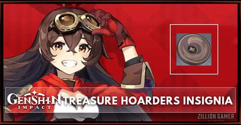 Treasure Hoarders Insignia | Genshin Impact - zilliongamer