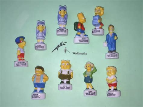 SÉRIE DE FÈVES Complètes LES SIMPSONS FONT L'ECOLE Hors Série 10 feves EUR 11,49 - PicClick FR