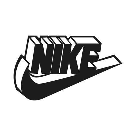 Nike 3D Logo Vector - (.Ai .PNG .SVG .EPS Free Download)