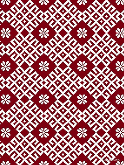 "Latvian traditional pattern" T-shirt by ilzesgimene | Redbubble