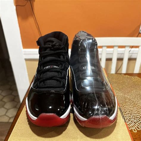 Air Jordan 11 Retro High Bred Men's Size US 8 Style... - Depop