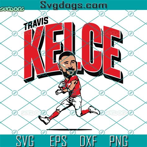 Kelce Silhouette Svg