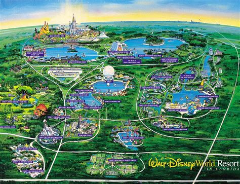 The 50-Year Evolution of Walt Disney World in Maps