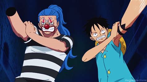 Anime Is My Life • Luffy and Buggy- Impel Down