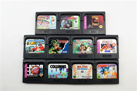 Lot of 11 Sega Game Gear Games w Cases | Resale Technologies