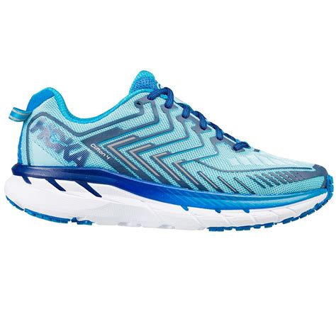 Trail running shoes Hoka One One Clifton 4 Woman light blue | EN