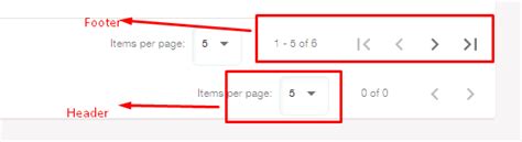 How to use 2 pagination for single table in angular material table ...