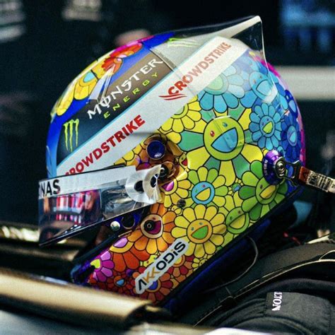 lewis hamilton helmet | Bike helmet design, Helmet design, Cool ...