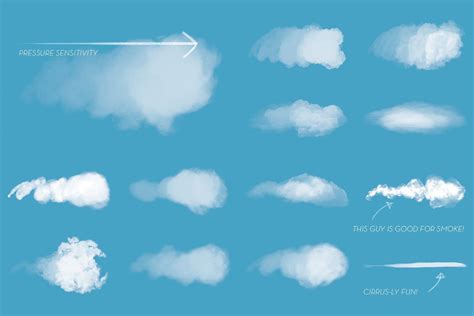 Matt's Photoshop Cloud Brush Set | Photoshop cloud, Photoshop, Clouds