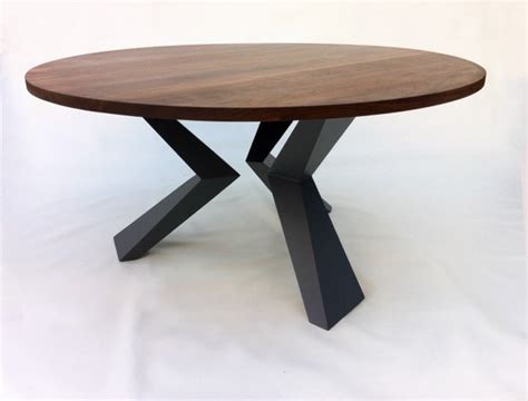 Contemporary Modern Round Dining Table Solid Walnut With Bird - Etsy