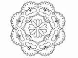 Free Printable Rangoli Coloring Pages For Kids sketch template
