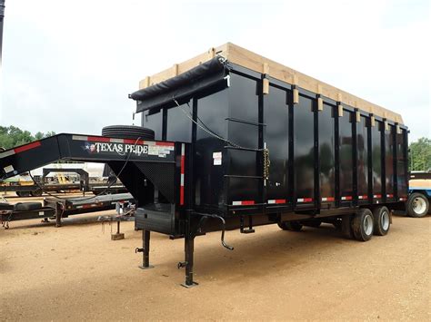 2018 TEXAS PRIDE DUMP TRAILER, VIN/SN:7HCGD2423KB007221 - DUAL T/A, 22' LENGTH, 9' SIDES, 55 CU ...