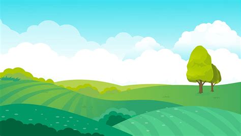 Cartoon Background Hill by Cartoons.co on Dribbble