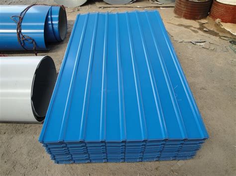 Aaptexport: Colour Coated Roofing Sheet