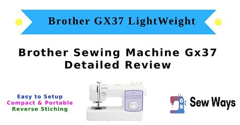 Brother GX37 Review - Should You Buy it?