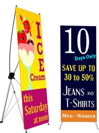 I like the idea of stand vertical banners Cheap Banners, Custom Banners, Standing Banner Design ...