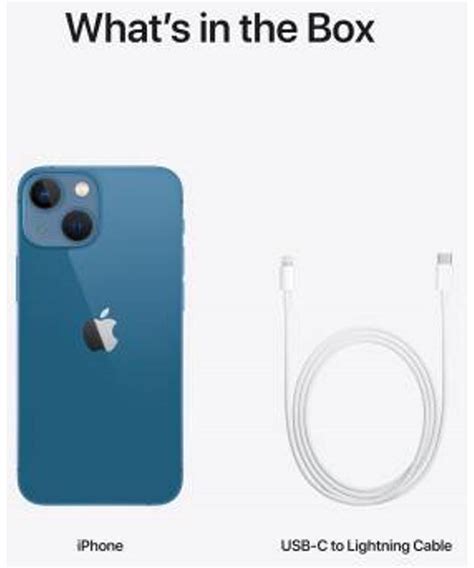 APPLE iPhone 13 Mini (Blue, 128 GB) - Refurbished