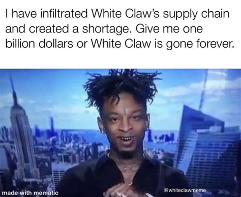 35 Best White Claw Memes - Barnorama