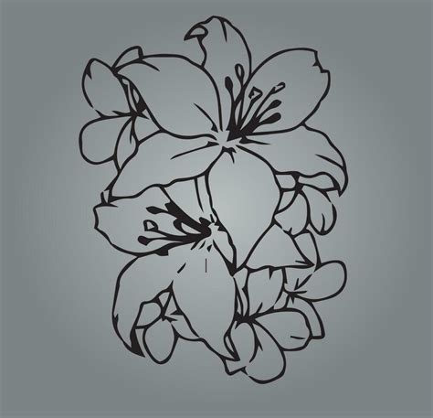 Floral Black and White Vector Pattern 27621405 Vector Art at Vecteezy