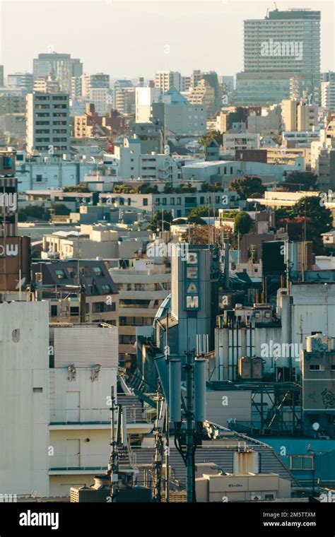 Tokyo city skyline Stock Photo - Alamy