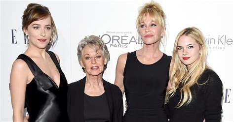 Melanie Griffith Enjoys Family Night Out With Her Daughters And Mother