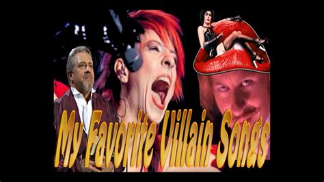 Top 15:My Favorite Villain Songs in Musicals - YouTube