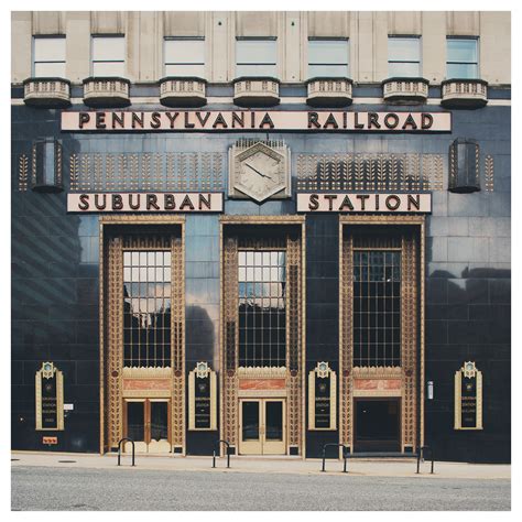 Philadelphia Print, Suburban Station Photograph, East Coast Decor, Art Deco Print, Urban Decor ...