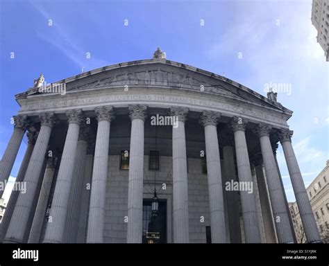 Supreme Court Building, NYC Stock Photo - Alamy