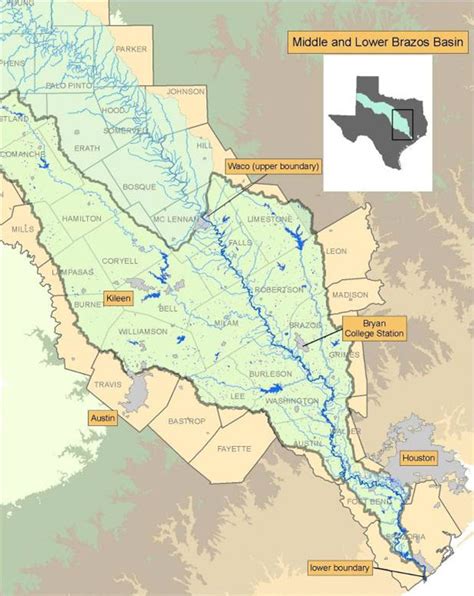 Middle and Lower Brazos - Instream Flow Studies | Texas Water ...