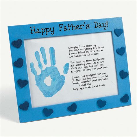 Father's Day Handprint Poem Printable - Printable Word Searches